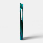 未来的抽象芸術3Dメタリックレインボーアート Case-Mate iPhoneケース (裏面 / 左)