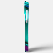 未来的抽象芸術3Dメタリックレインボーアート Case-Mate iPhoneケース (裏面 / 左)