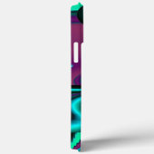 未来的抽象芸術3Dメタリックレインボーアート Case-Mate iPhoneケース (裏面 / 右)