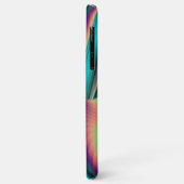 未来的抽象芸術3Dメタリックレインボーアート Case-Mate iPhoneケース (裏面/左)