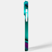 未来的抽象芸術3Dメタリックレインボーアート Case-Mate iPhoneケース (裏面 / 左)