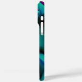 未来的抽象芸術3Dメタリックレインボーアート Case-Mate iPhoneケース (裏面 / 左)