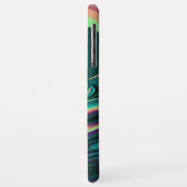 未来的抽象芸術3Dメタリックレインボーアート Case-Mate iPhoneケース (裏面/左)