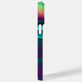 未来的抽象芸術3Dメタリックレインボーアート Case-Mate iPhoneケース (裏面 / 右)