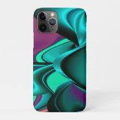 未来的抽象芸術3Dメタリックレインボーアート Case-Mate iPhoneケース (裏)