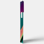 未来的抽象芸術3Dメタリックレインボーアート Case-Mate iPhoneケース (裏面 / 右)