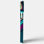 未来的抽象芸術3Dメタリックレインボーアート Case-Mate iPhoneケース (裏面 / 右)