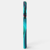 未来的抽象芸術3Dメタリックレインボーアート Case-Mate iPhoneケース (裏面/左)