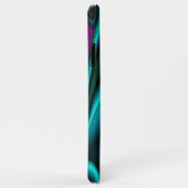 未来的抽象芸術3Dメタリックレインボーアート Case-Mate iPhoneケース (裏面/右)