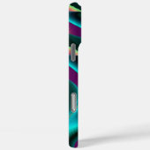 未来的抽象芸術3Dメタリックレインボーアート Case-Mate iPhoneケース (裏面 / 右)