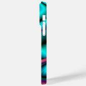 未来的抽象芸術3Dメタリックレインボーアート Case-Mate iPhoneケース (裏面 / 左)