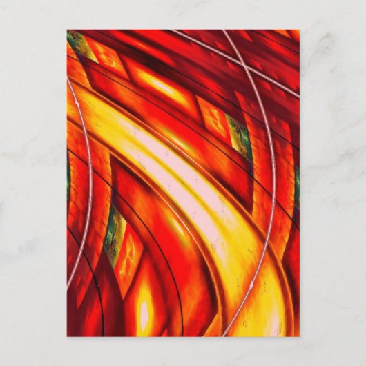 未来的抽象芸術 ポストカード (正面)