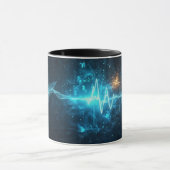 未来的芸術的なSipsのためのマグカップ マグカップ (中央)