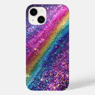 未来的虹彩像素闪耀渐变奢华手机壳M Case-Mate iPhone 14ケース
