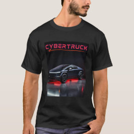 未来的電気トラック | サイバートラックにインスパイアされたEV Tシャツ