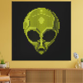 未来的&コズミックデコル キャンバスプリント (インサイチュ (リビング))