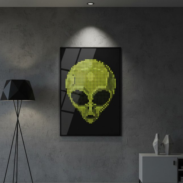 未来的&コズミックデコル メタルプリント (クリエイターアップロード済み)