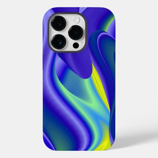 未来的、抽象芸術3Dレインボワート Case-Mate iPhoneケース (裏面)