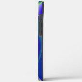 未来的、抽象芸術3Dレインボワート Case-Mate iPhoneケース (裏面 / 左)