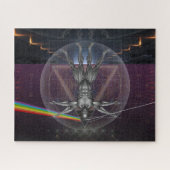 未来的Sci-Fiファンタジー人間技術 ジグソーパズル (横)