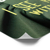 未来的X線ビジョン – 見る ポスター (角)