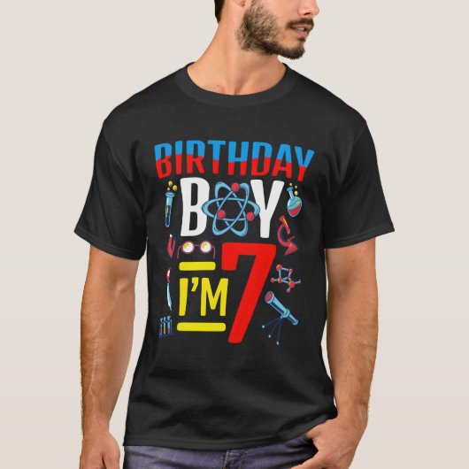 未来科学者I'M 7 Py Tシャツ (正面)
