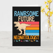 未来素晴らしの新生児学者ニクドクターネオナタル カード (黄色い花)
