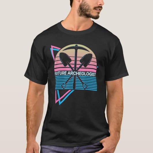未来考古学未来考古学古細菌 Tシャツ (正面)