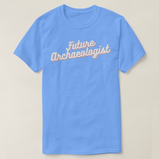 未来考古学者2 Tシャツ (デザイン正面)