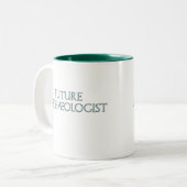 未来考古学者 ツートーンマグカップ (正面左)