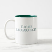 未来考古学者 ツートーンマグカップ (左)