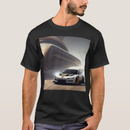 未来自動車3 Tシャツ