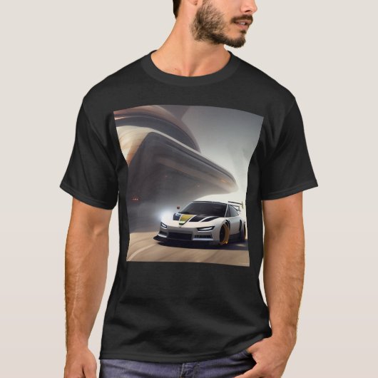未来自動車3 Tシャツ (正面)