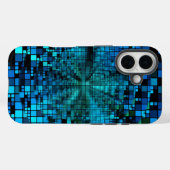 未来行列 |ブルーピクセルカスタムの Case-Mate iPhoneケース (裏面 (横))