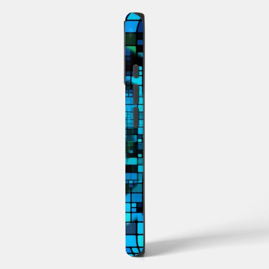 未来行列 |ブルーピクセルカスタムの Case-Mate iPhoneケース (裏面 / 左)