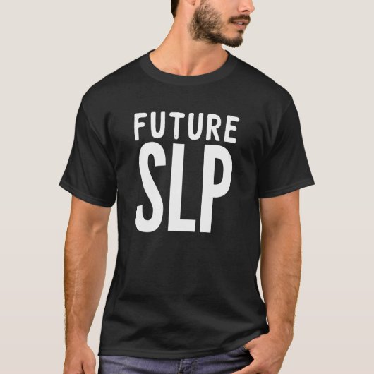 未来言語病理医SLP Tシャツ (正面)