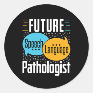 未来言語病理学者SLP ラウンドシール
