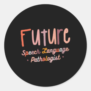 未来言語病理学者Slpa ラウンドシール