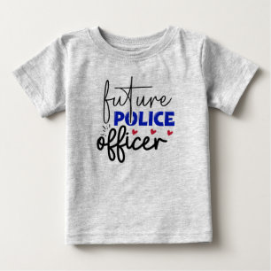 未来警察官ベビーTシャツ ベビーTシャツ