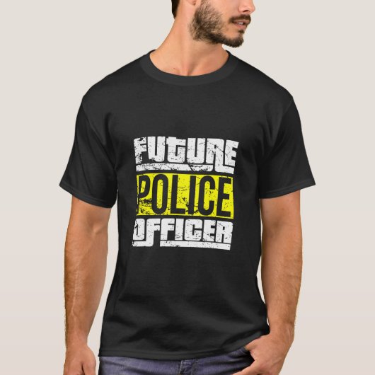 未来警察官 Tシャツ (正面)