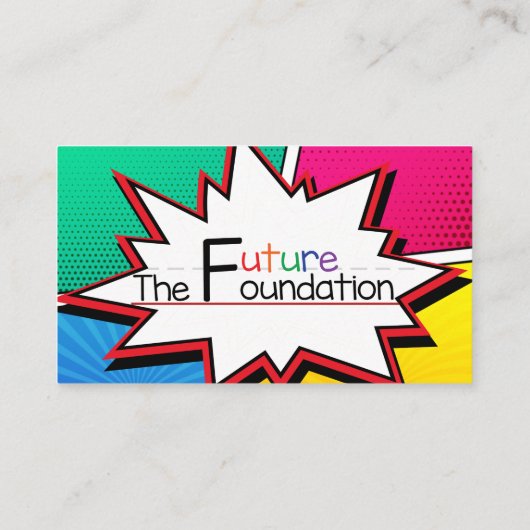 未来財団 名刺 (裏面)