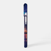 未来都市の反射 iPhone 16ケース (左側面)