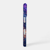 未来都市の反射 iPhone 16ケース (右側面)