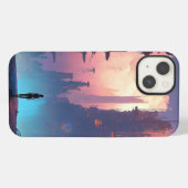 未来都市サイエンスフィクション iPhoneケース (裏面横)