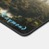 未来都市パーソナライズされたランドスケープデスクマット デスクマット (コーナー)