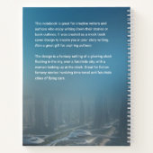 未来都市ブックカバーインスピレーション手帳 ノートブック (裏面)