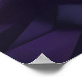 未来都市白熱［赤熱］光を放つで剣を持つ忍者 ポスター (角)