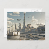 未来都市通り ポストカード (正面/裏面)