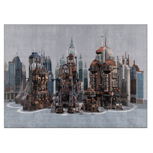 未来都市 カッティングボード (正面)