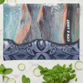 未来都市 キッチンタオル (折り畳み)